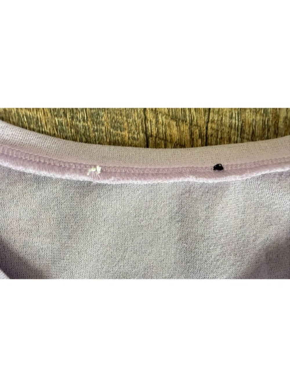 Tibi Sheer Gauze Easy T-Shirt Dusty Lavender Relaxed Fit Women’s - Picture 8 of 8